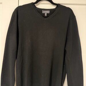 Bonobos Men's Black V-Neck Sweater